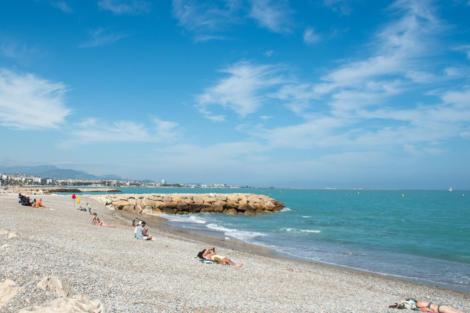Appartement Vue Mer Cagnes-sur-Mer Eksteriør bilde