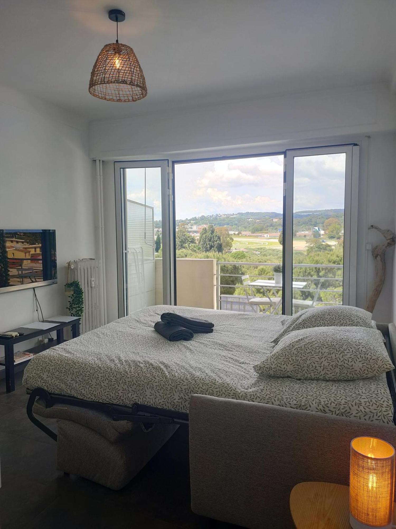 Appartement Vue Mer Cagnes-sur-Mer Eksteriør bilde